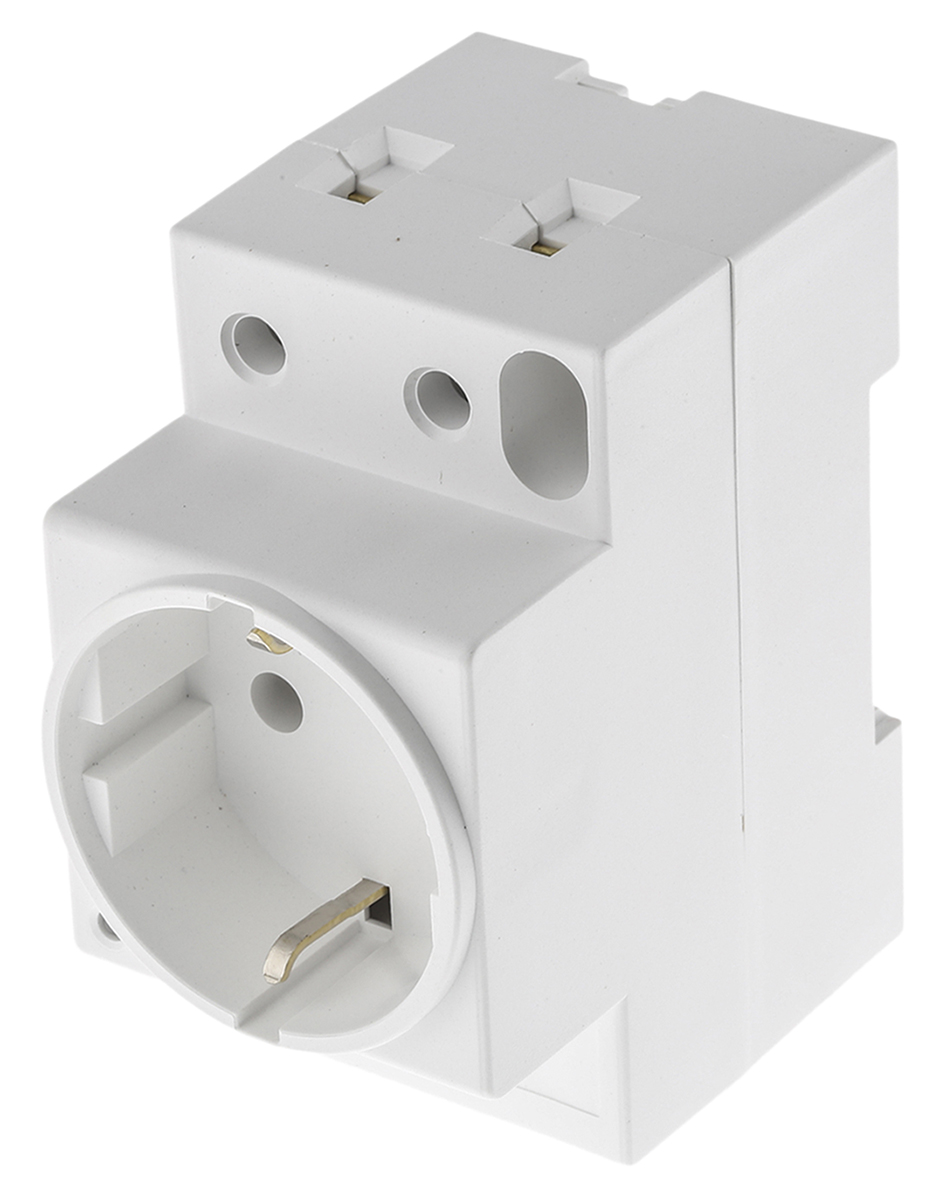 HARTING German Mains Connector, 16A Grey, Panel Mount Screw, 250 V