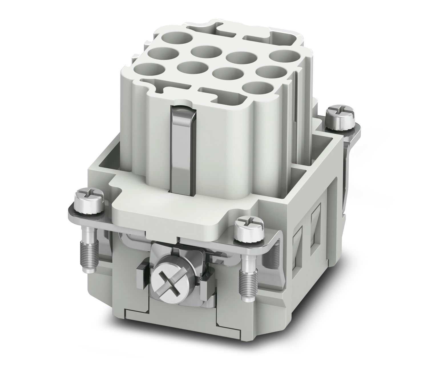 Phoenix Contact Heavy Duty Power Connector Insert, 16A, Female, HC-BB10 Series, 10 Contacts