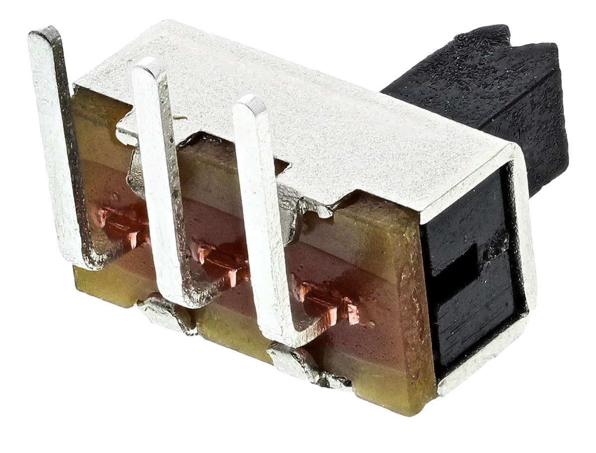 KNITTER-SWITCH PCB Slide Switch SPST 350 mA @ 30 V dc Slide