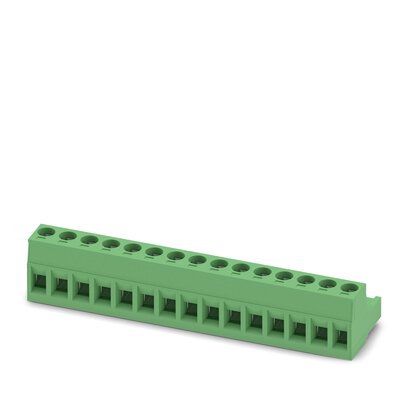 Phoenix Contact, 5.08mm Pitch, 15 Way, Pluggable Terminal Block, PCB, 1757145