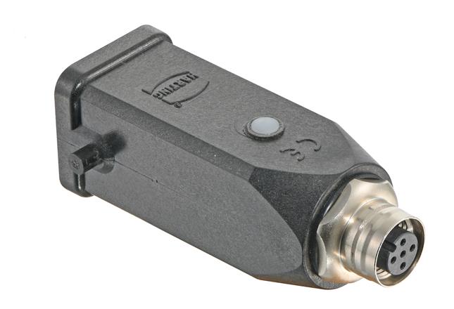 HARTING Han Protect Connector Housing, 4 Contacts, Top Entry