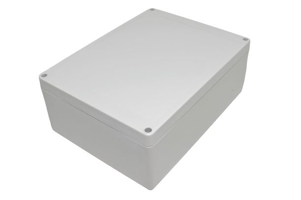 Hammond RP Series Light Grey Polycarbonate General Purpose Enclosure, IP65, Light Grey Lid, 220 x 165 x 85mm