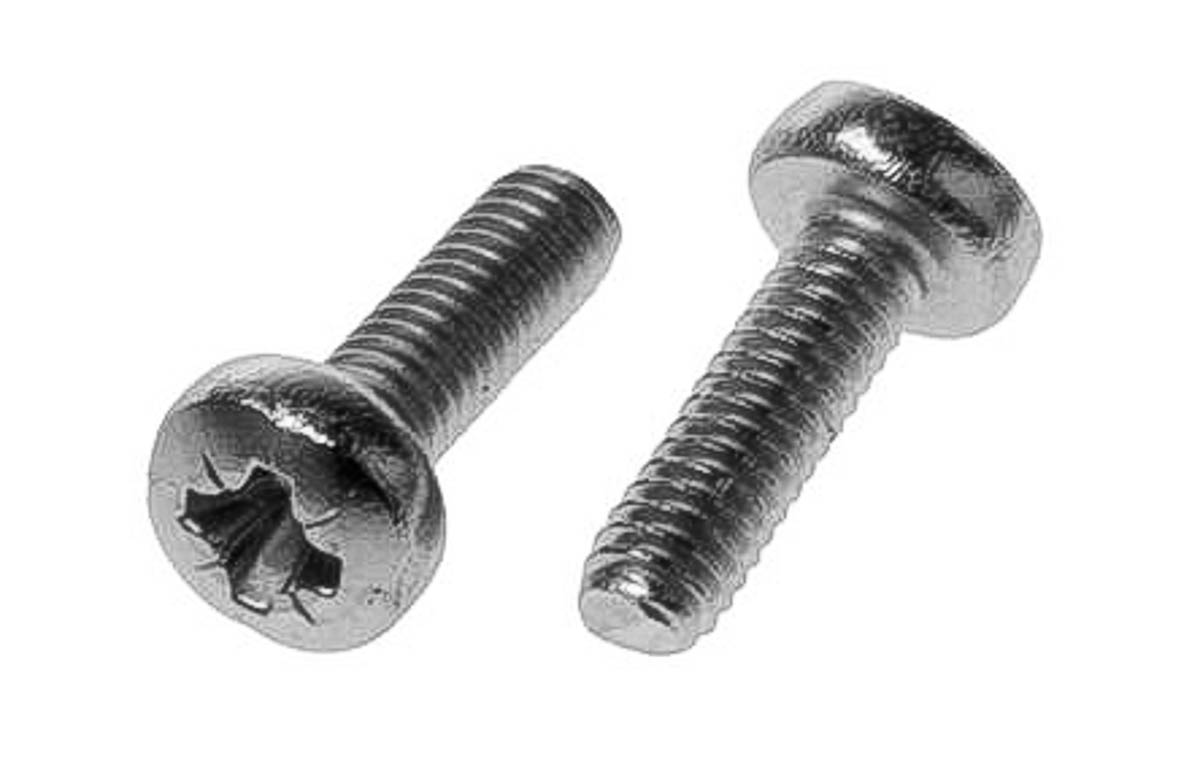 RS PRO Pozi M1.6 Pan A2 304 Stainless Steel Machine Screws DIN 7985 x 3.0mm