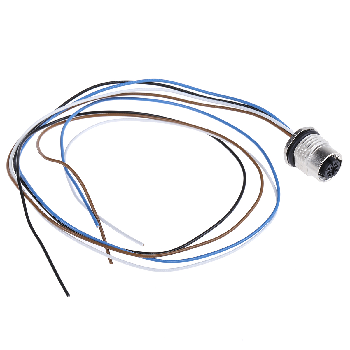 Phoenix Contact Female 4 way M12 to Sensor Actuator Cable, 500mm