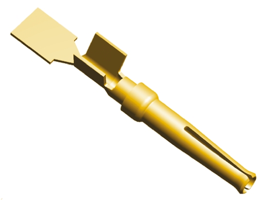 TE Connectivity, AMPLIMITE HDP-20 Series, size 20 Female Crimp D-sub Connector Contact, Gold, 22 → 18 AWG