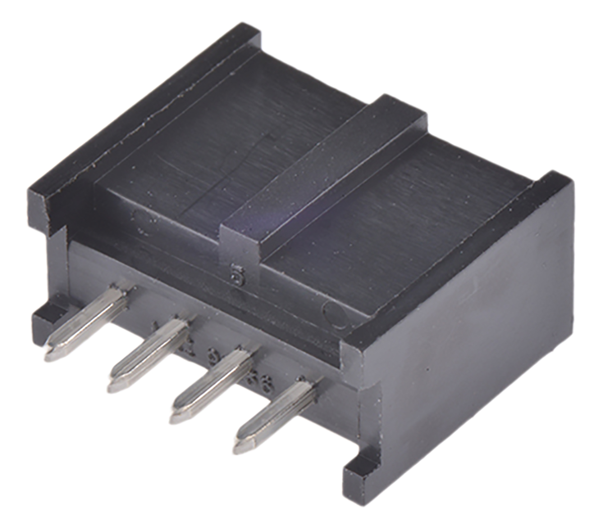 Molex C-Grid III Series Straight Through Hole PCB Header, 4 Contact(s), 2.54 mm Pitch, 1 Row, Shrouded