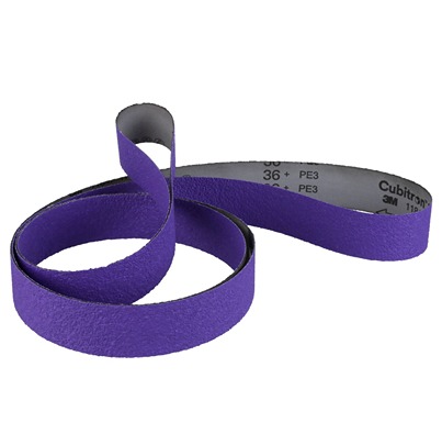 3M 1184F Sanding Belt, 3000mm 75mm, 36+ Grade