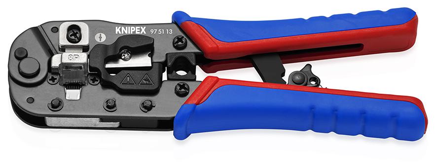 Knipex 97 Hand Crimp Tool for RJ45 Connectors