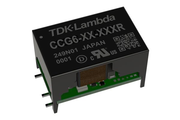 TDK-Lambda CCG DC-DC Converter, 3.3V dc/ 1.6A Output, 18 → 76 V dc Input, 5.28W, Surface Mount, -40°C Max Temp