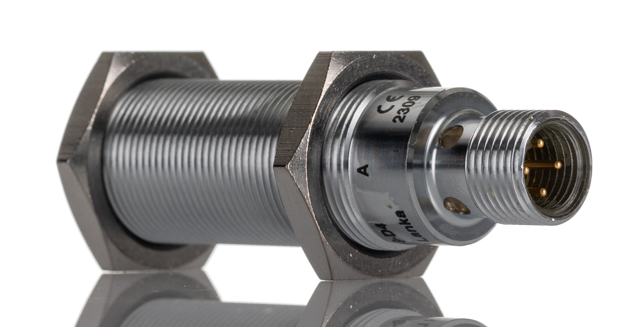 Allen Bradley Inductive Threaded Barrel Proximity Sensor, M18, 12 mm Detection, PNP NO, 10 → 30 V dc
