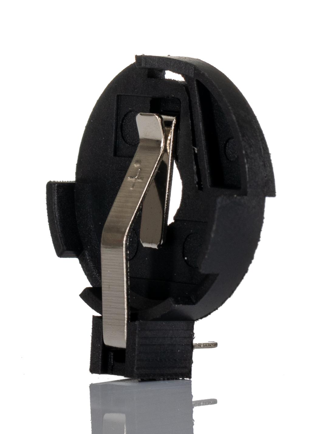 RS PRO CR2032 Battery Holder, Leaf Spring Contact