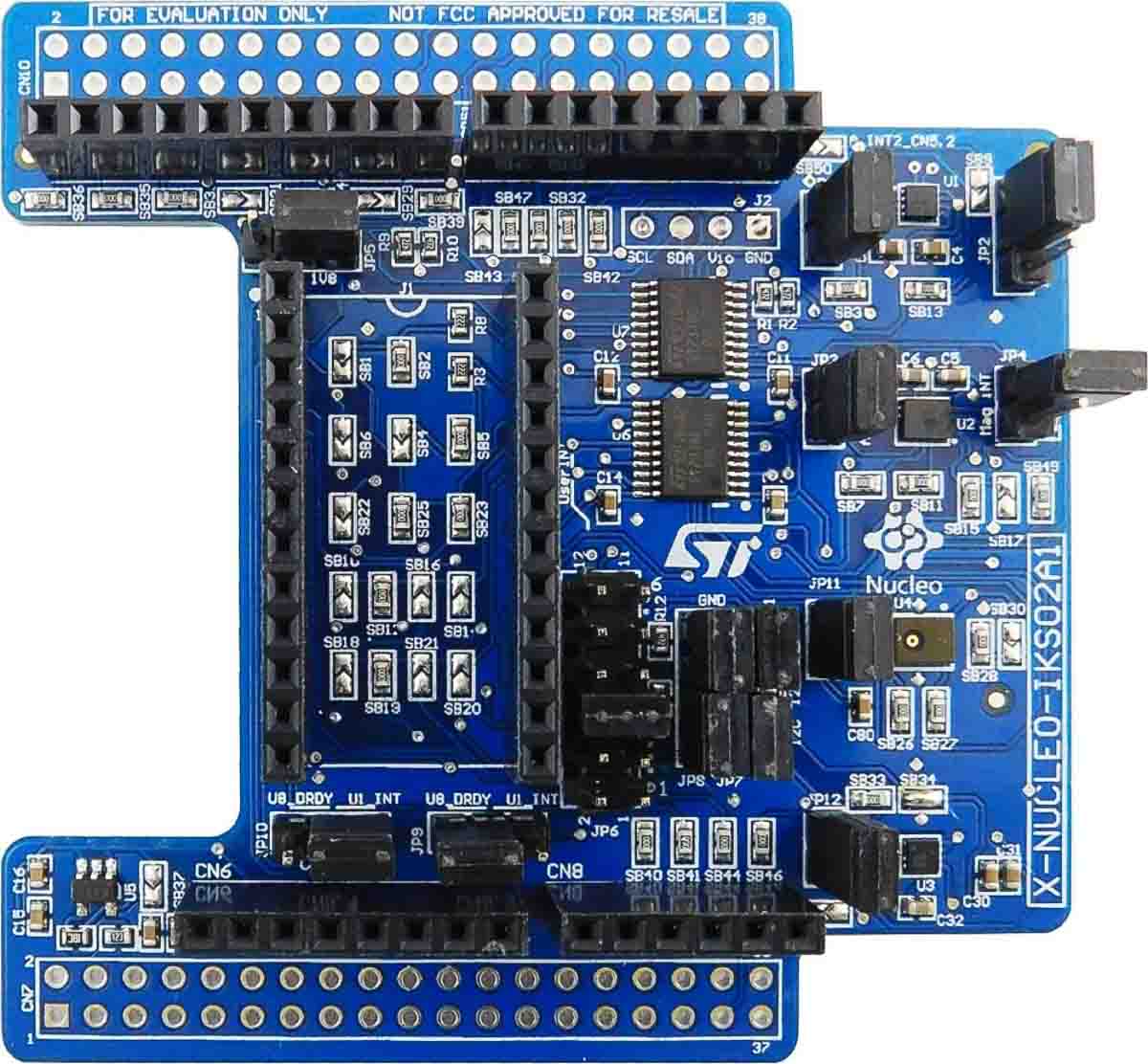 STMicroelectronics X-NUCLEO-IKS02A1 Industrial motion MEMS sensor Expansion board, Arduino Compatible Board