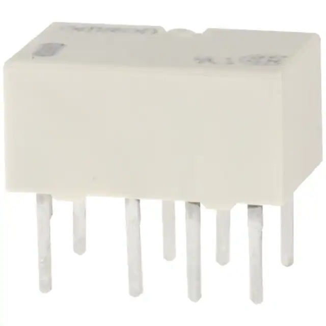 Omron PCB Mount Signal Relay, 12V dc Coil, 1A Switching Current, DPDT