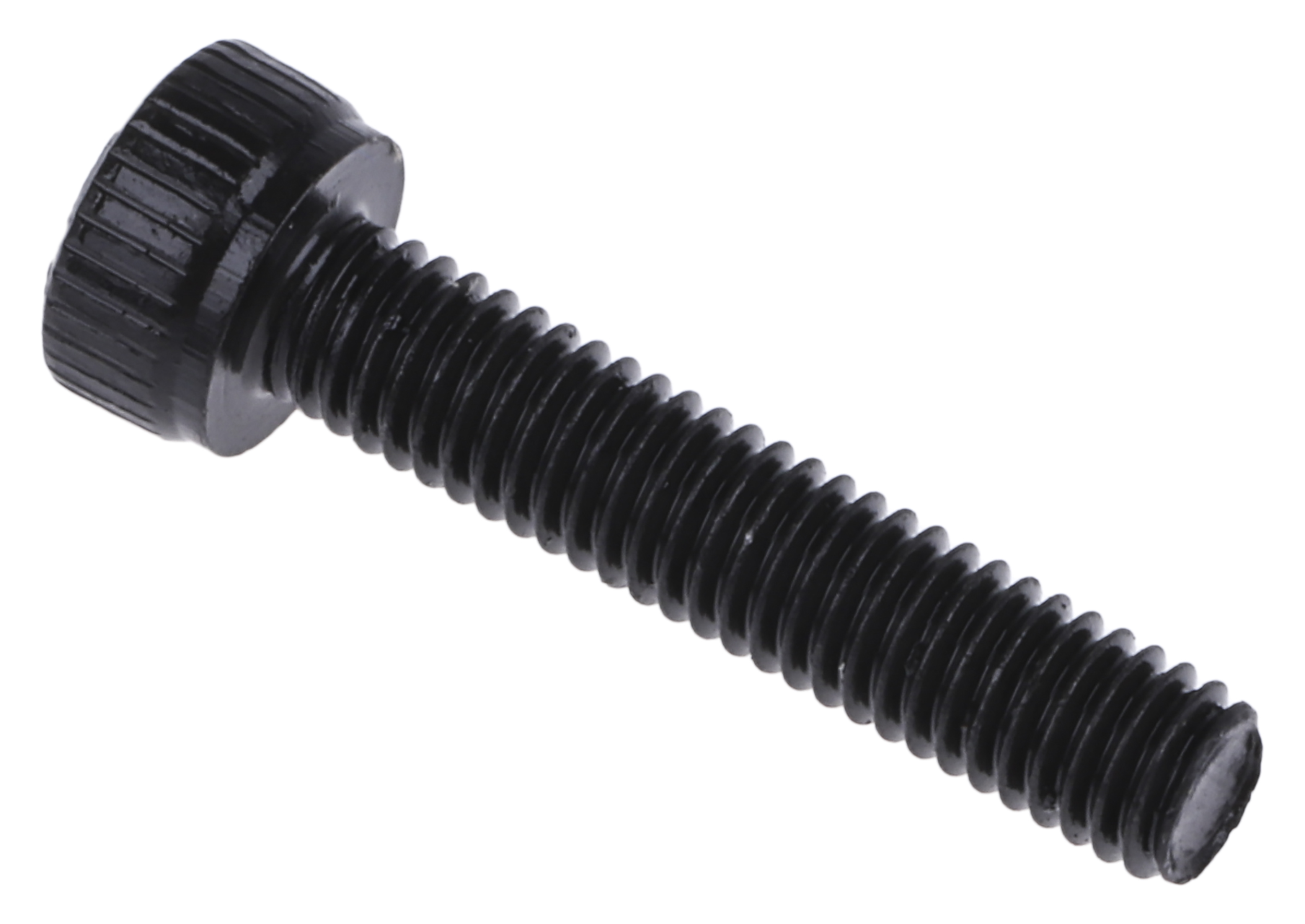 RS PRO Black, Self-Colour Steel Hex Socket Cap Screw, DIN 912, M3 x 15mm