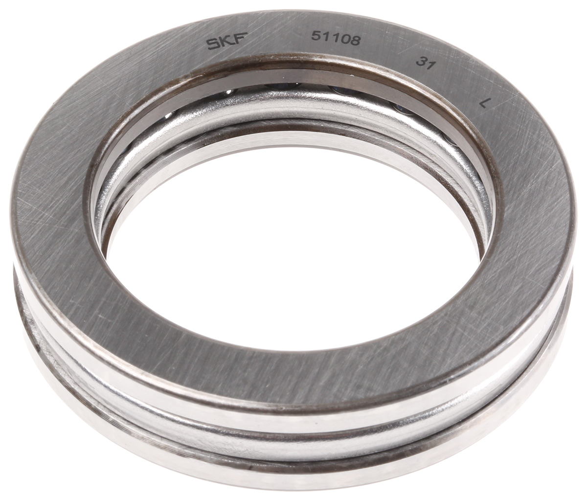 SKF 51108 1 Row Ball Bearing - 40 mm ID, 60 mm OD