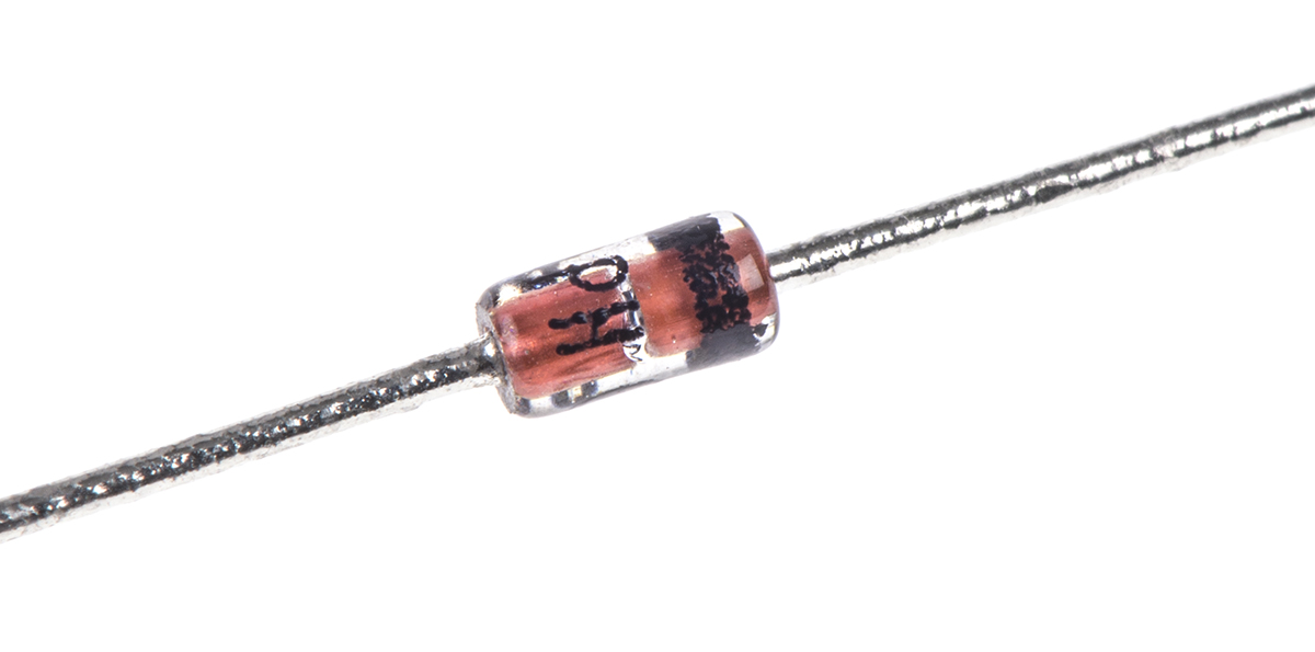 Nexperia, 2.4V Zener Diode 5% 500 mW Through Hole 2-Pin DO-35