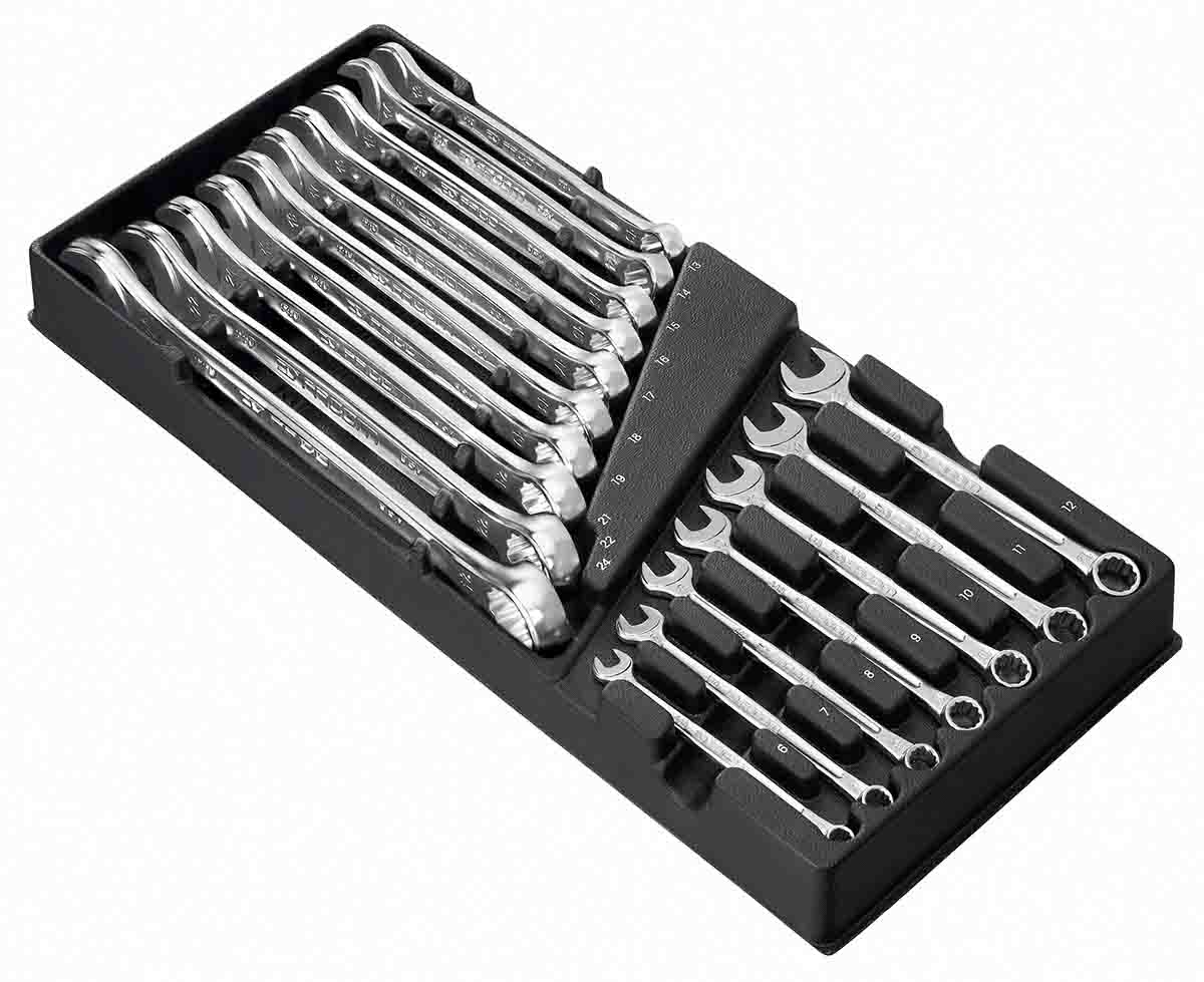 Facom MOD.440 Series 17-Piece Spanner Set, 6 → 24 mm