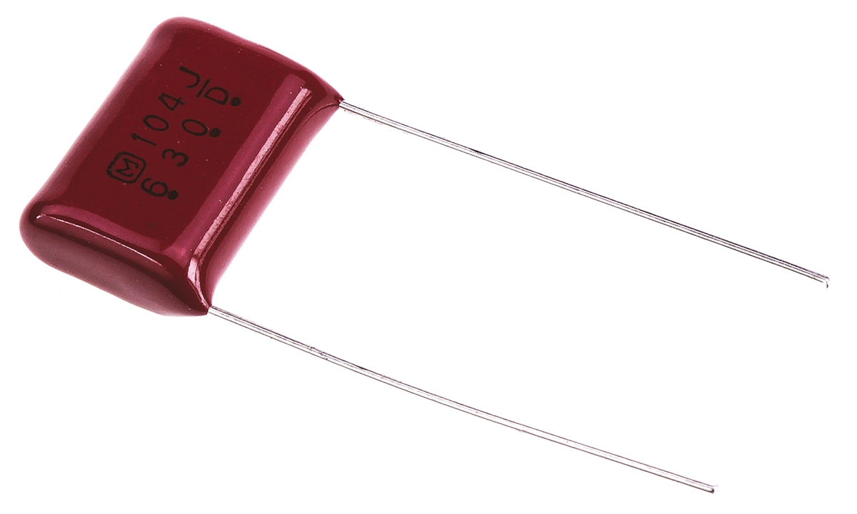 Panasonic ECQE(F) Polyester Film Capacitor, 630V dc, ±5%, 100nF, Through Hole