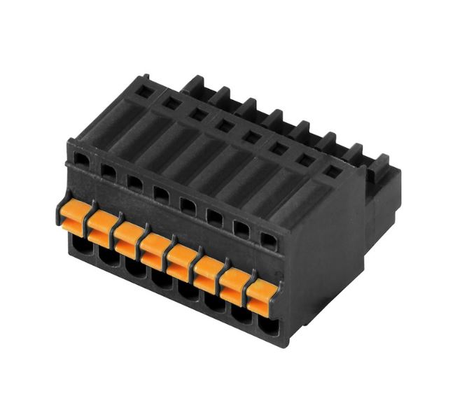 Weidmuller, 2.5mm Pitch, 4 Way, Pluggable Terminal Block, Plug, PCB, 2439670000