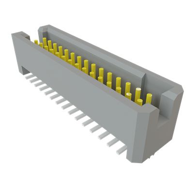Samtec TFM Series Vertical Surface PCB Header, 30 Contact(s), 1.27 mm Pitch, 2 Row, Shrouded