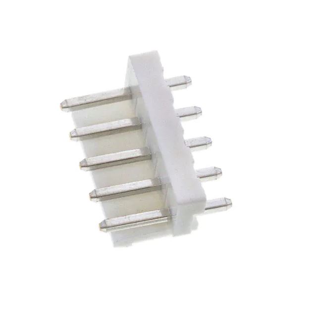 JST VH Series Top Entry Through Hole PCB Header, 5 Contact(s), 3.96 mm Pitch, 1 Row, Shrouded
