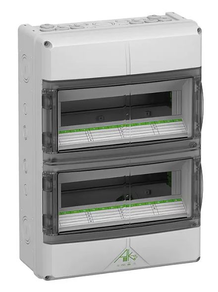 Spelsberg Grey Polycarbonate General Purpose Enclosure, IP65, IK08, Transparent Lid, 450 x 315 x 155mm