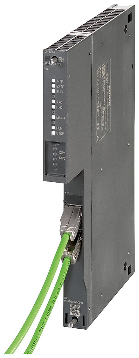 Siemens 6GK7443 Series PLC Expansion Module for Use with SIMATIC S7, RJ45