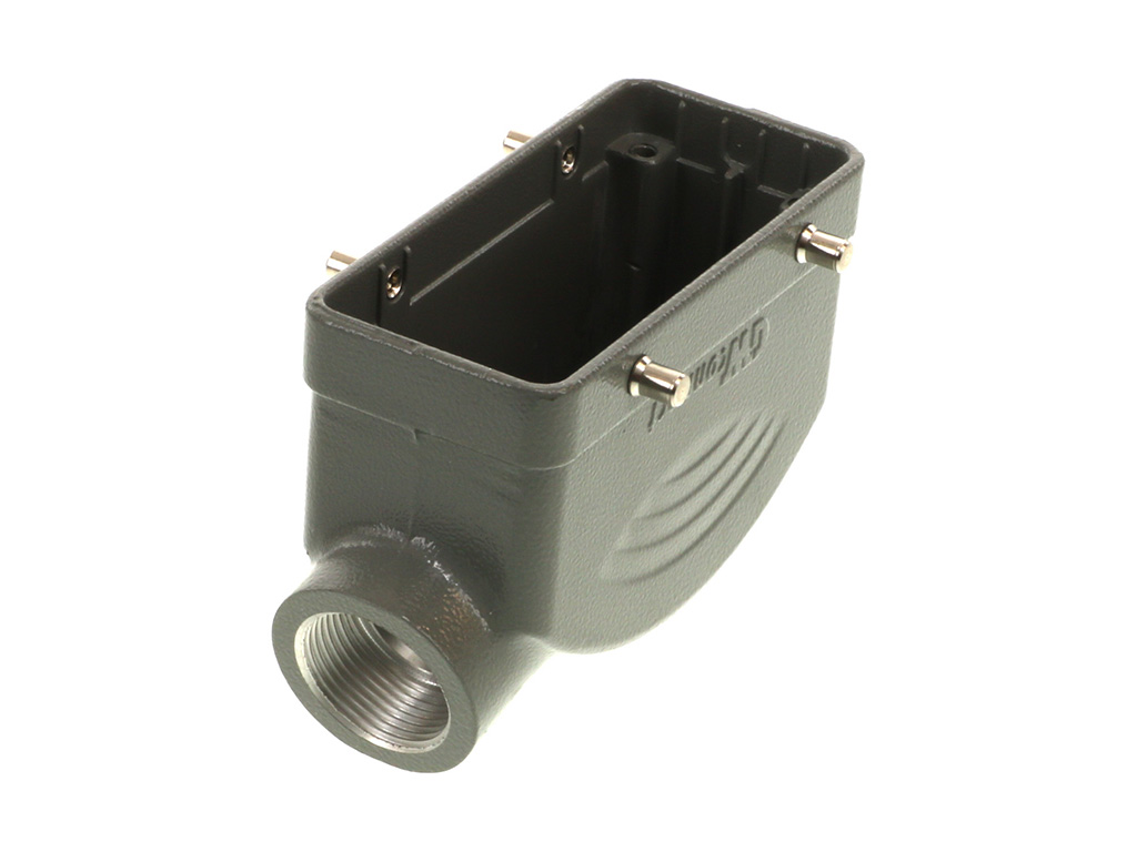 Molex 93601 Heavy Duty Power Connector Hood, M25 Thread, Side Entry
