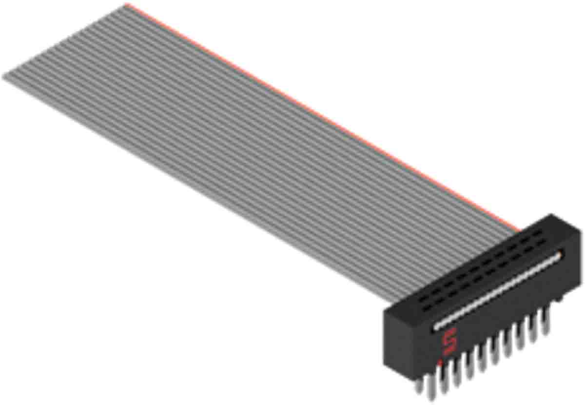 Samtec FFMD Series Flat Ribbon Cable, 3.302mm Length, Tiger Eye IDC to Tiger Eye IDC