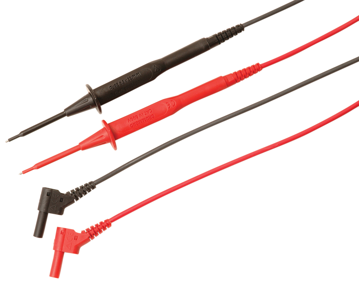 Martindale MP21-08 Fused Test Lead Kit, CAT IV, 500mA