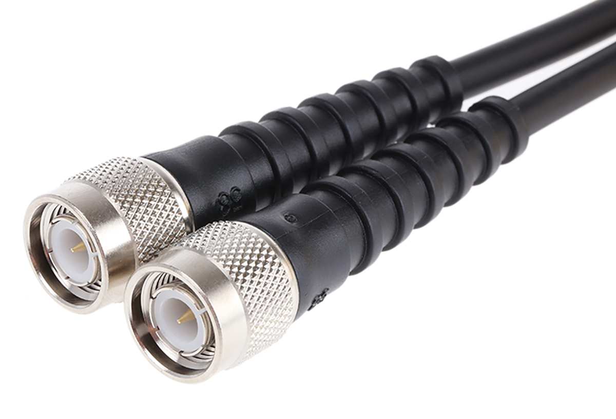 RS PRO CE020100500 Series, 500 mm, RG58C/U Coaxial, Terminated 50 Ω