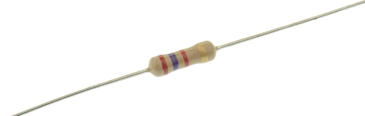 TE Connectivity 2.7kΩ Carbon Film Resistor 0.5W ±5% CFR50J2K7