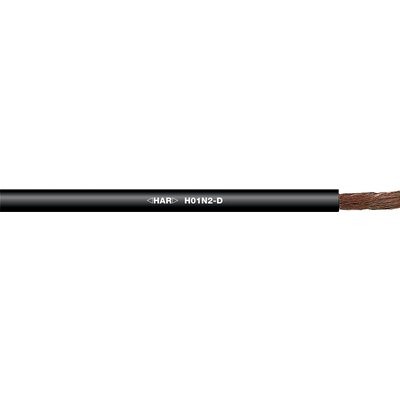 Lapp Single Core 95 mm² 1 Core Power Cable, Black Rubber, 50m