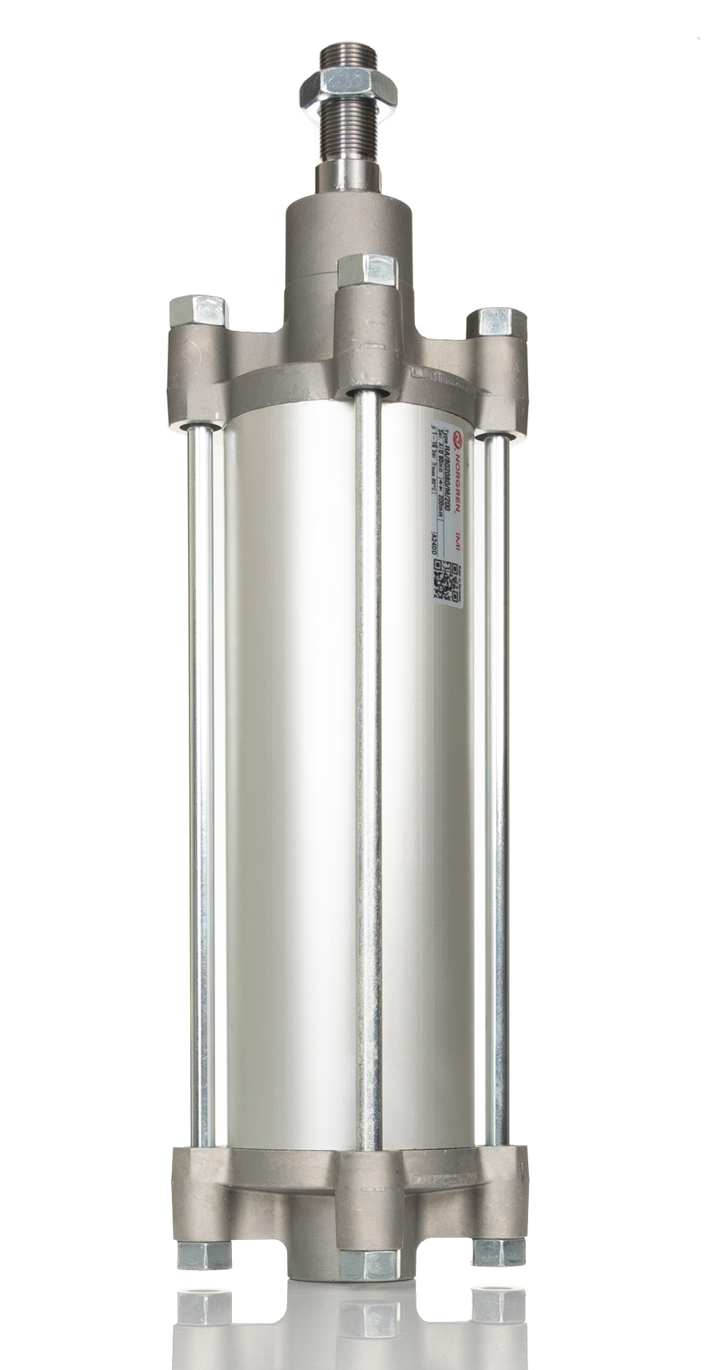 Norgren Double Acting Cylinder - 80 mm Bore, 200 mm 95 mm Series, Double Acting Acting