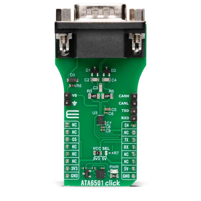MikroElektronika ATA6501 Click Wifi Antenna Connector Bluetooth, WiFi Add On Board for Wireless Devices 2.4GHz