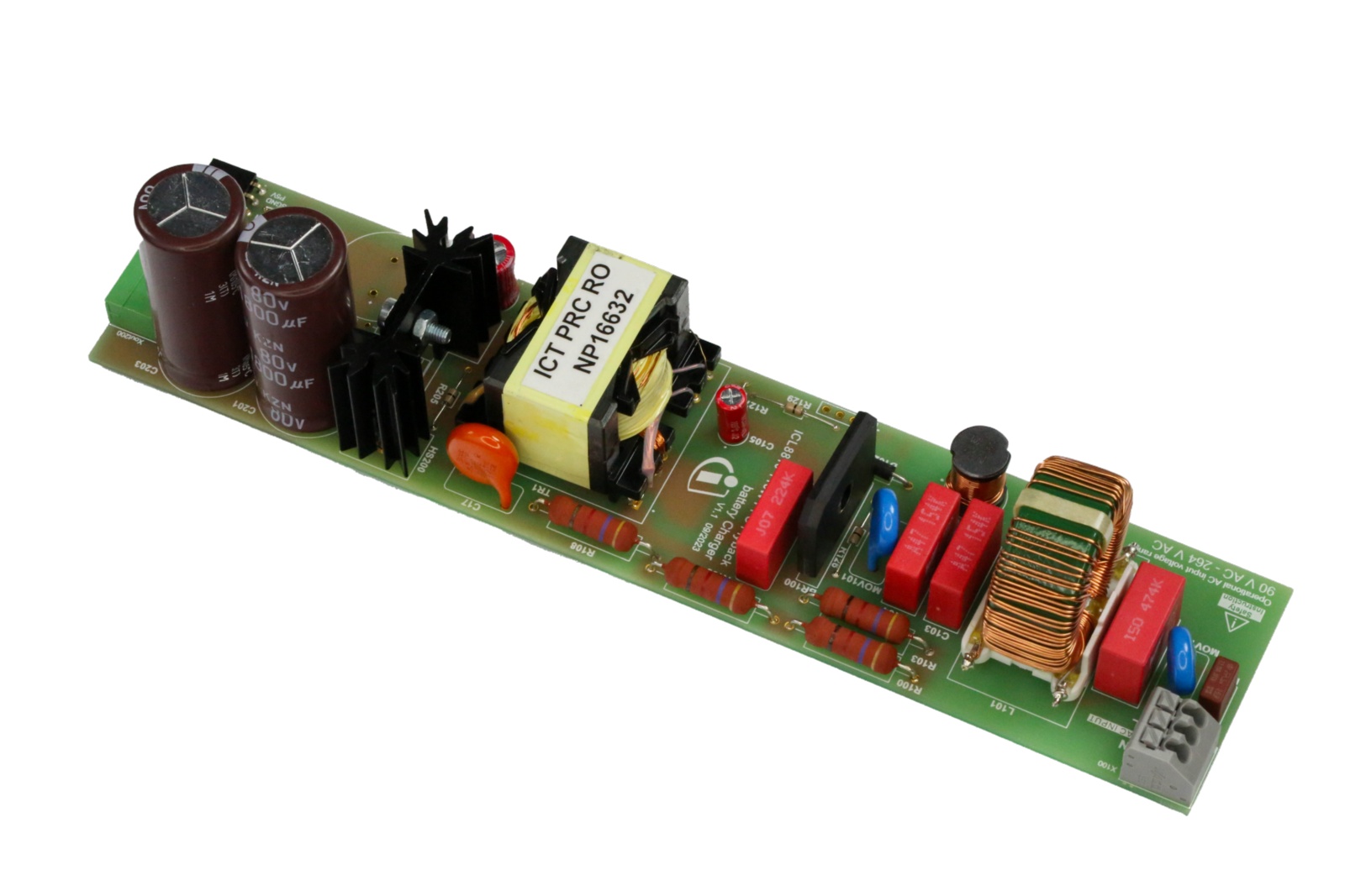 Infineon REF_ICL8810_116W_BPA Flyback Converter for REFICL8810116WBPATOBO1 for Battery Chargers