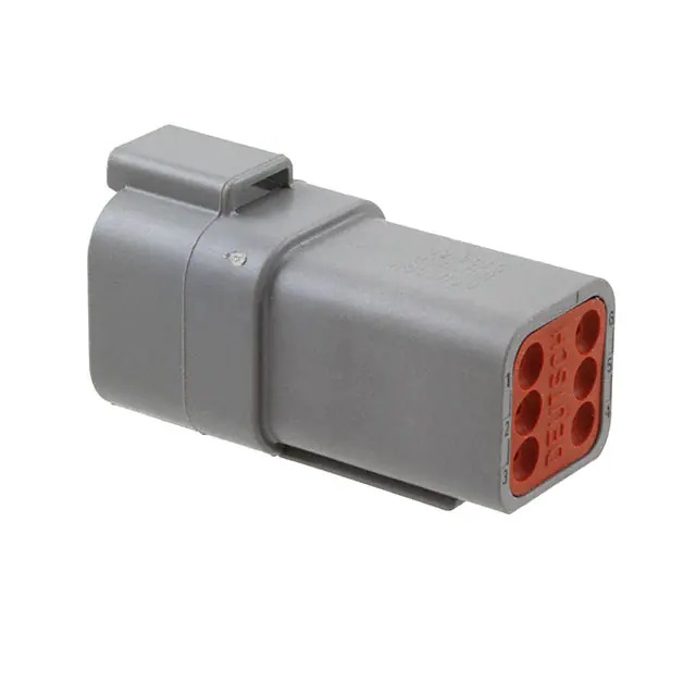Deutsch, DT Automotive Connector Socket 6 Way DT04-6P