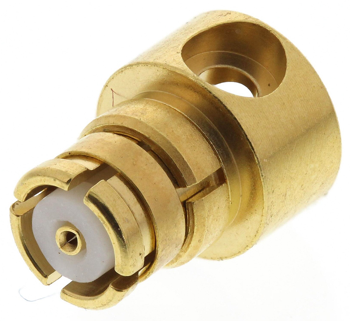 Radiall, Plug Cable Mount SMP Connector, 50Ω, Solder Termination, Right Angle Body