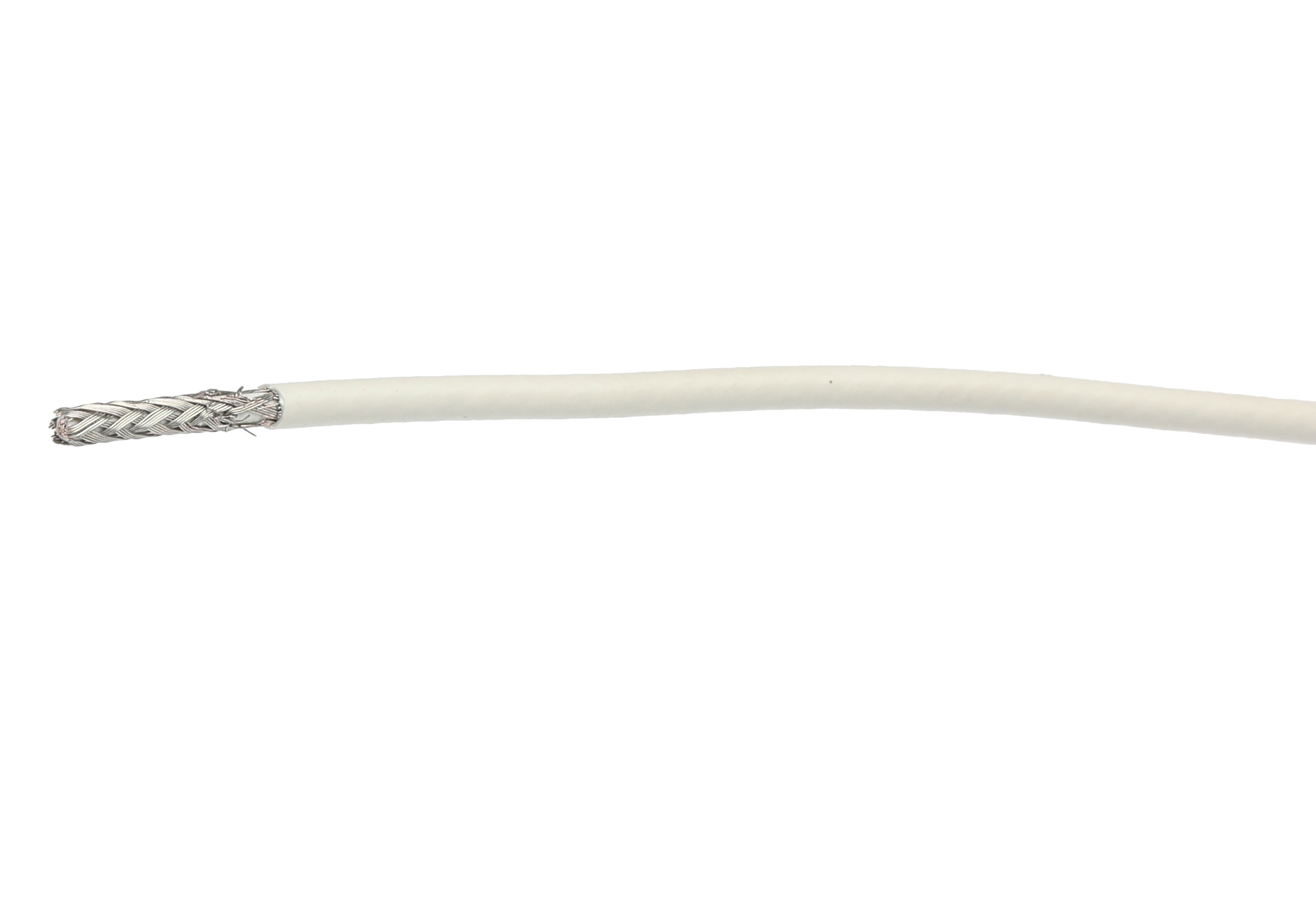 TE Connectivity White 0.96 mm² Hook Up Wire, 18 AWG, 19/0.25 mm, 100m, Polyalkene Insulation, 44A1111-18-9-9