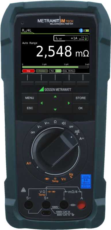 Gossen Metrawatt M272S Handheld Digital Multimeter, 3mA ac Max, 3mA dc Max, 1000V ac Max