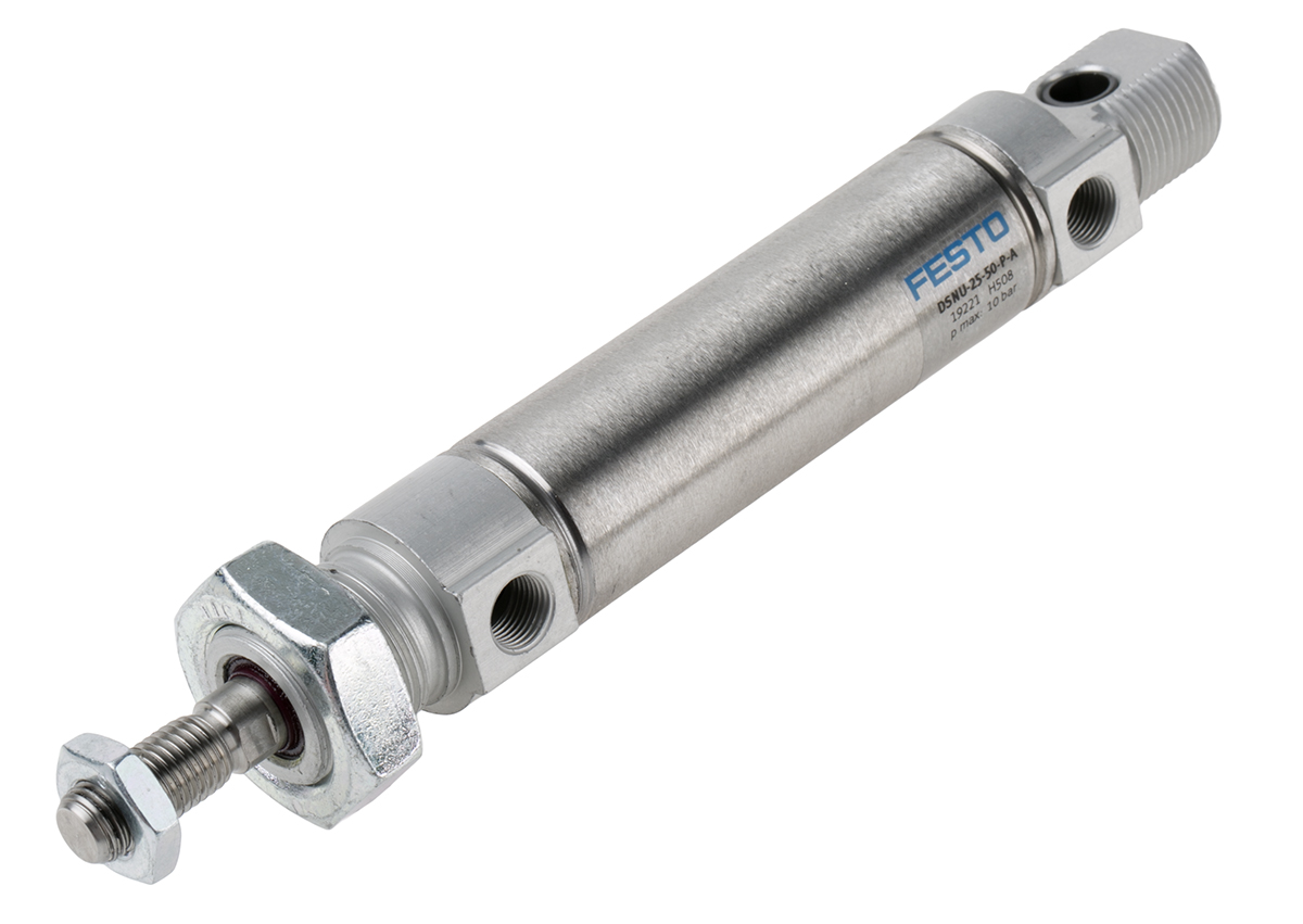 Festo Pneumatic Piston Rod Cylinder - 19221