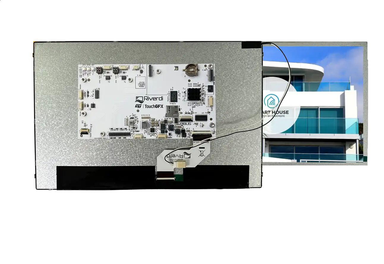 Riverdi RVT121HVSNWN00V1.0A IPS TFT TFT LCD Display, 12.1in, 1280 x 800pixels