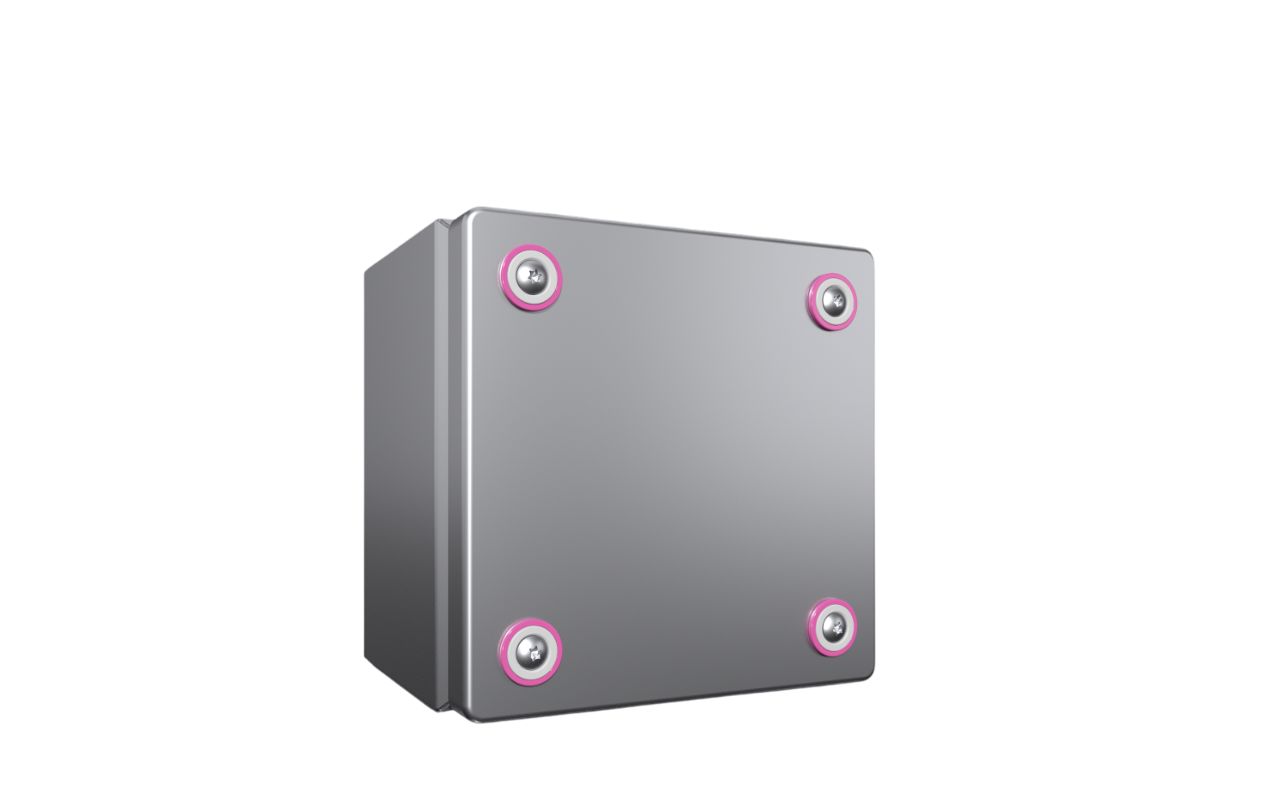 Rittal KX Series Stainless Steel Terminal Box, IP66, 150 mm x 150 mm x 120mm