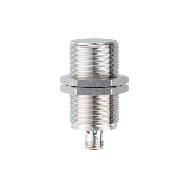 ifm electronic Inductive Threaded Barrel Proximity Sensor, M30, 10 mm Detection, PNP NO, 10 → 30 V dc