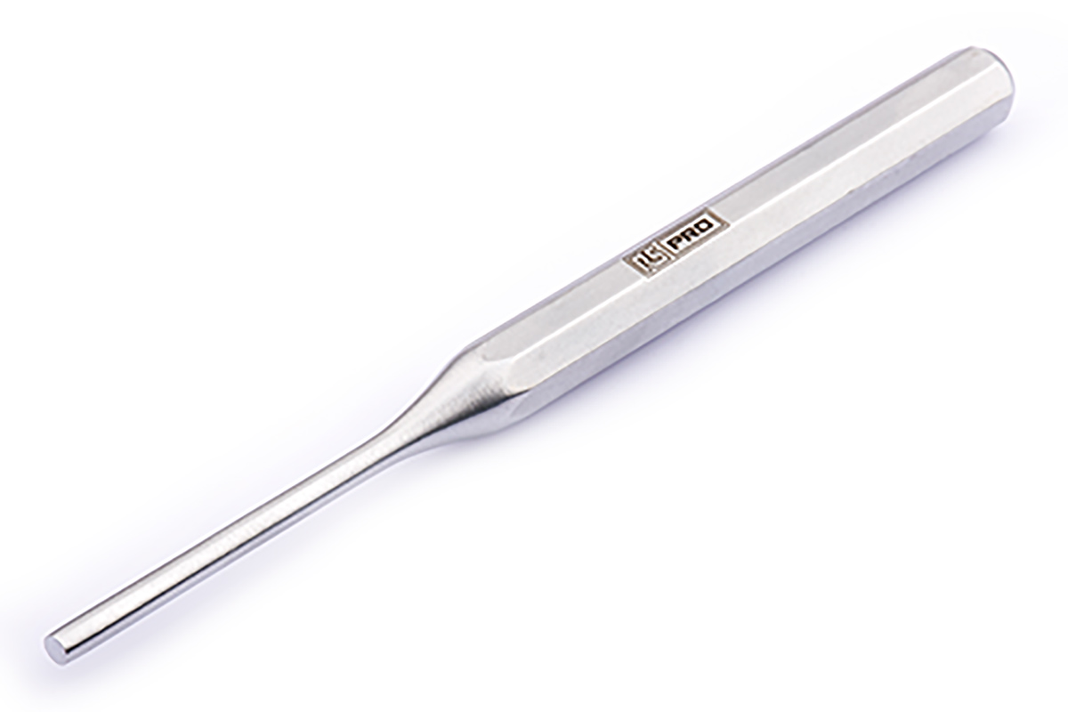 RS PRO 1-Piece Punch, Parallel Pin Punch, 4.0 mm Shank