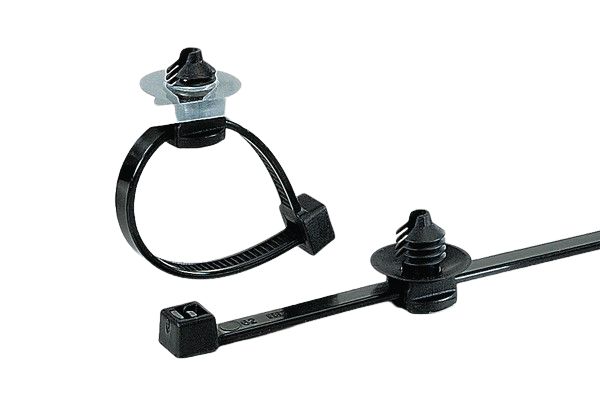 HellermannTyton Cable Tie, 150mm x 3.5 mm, Grey Polyamide 4.6, Pk-500