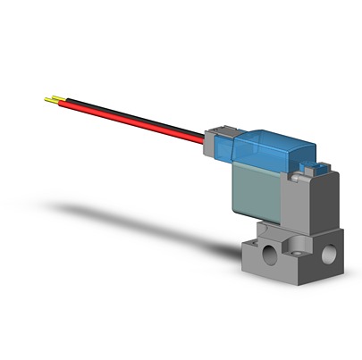SMC 3/2 Pneumatic Solenoid Valve - Solenoid M5 x 0.8 V100 Series 12V dc