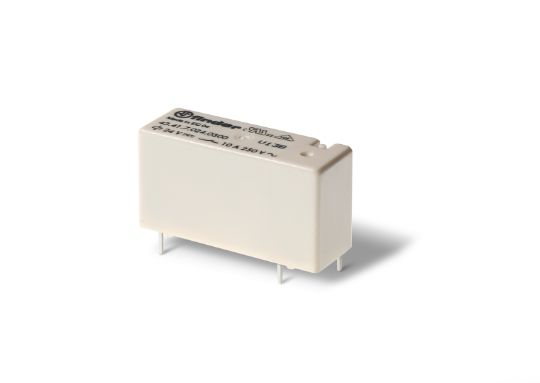 Finder PCB Mount, Plug In Relay, 24V dc Coil, 10A Switching Current, SPDT