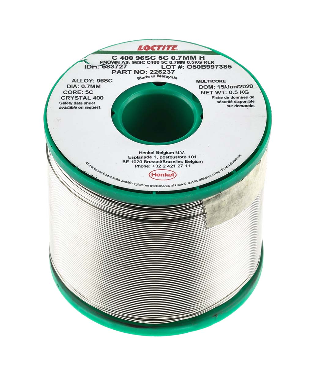 Multicore Wire, 0.7mm Lead Free Solder, 217°C Melting Point