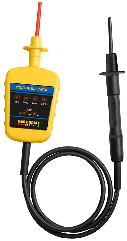 Martindale MARVI-15000, LED Voltage tester, 1000V, Mains Powered, CAT IV